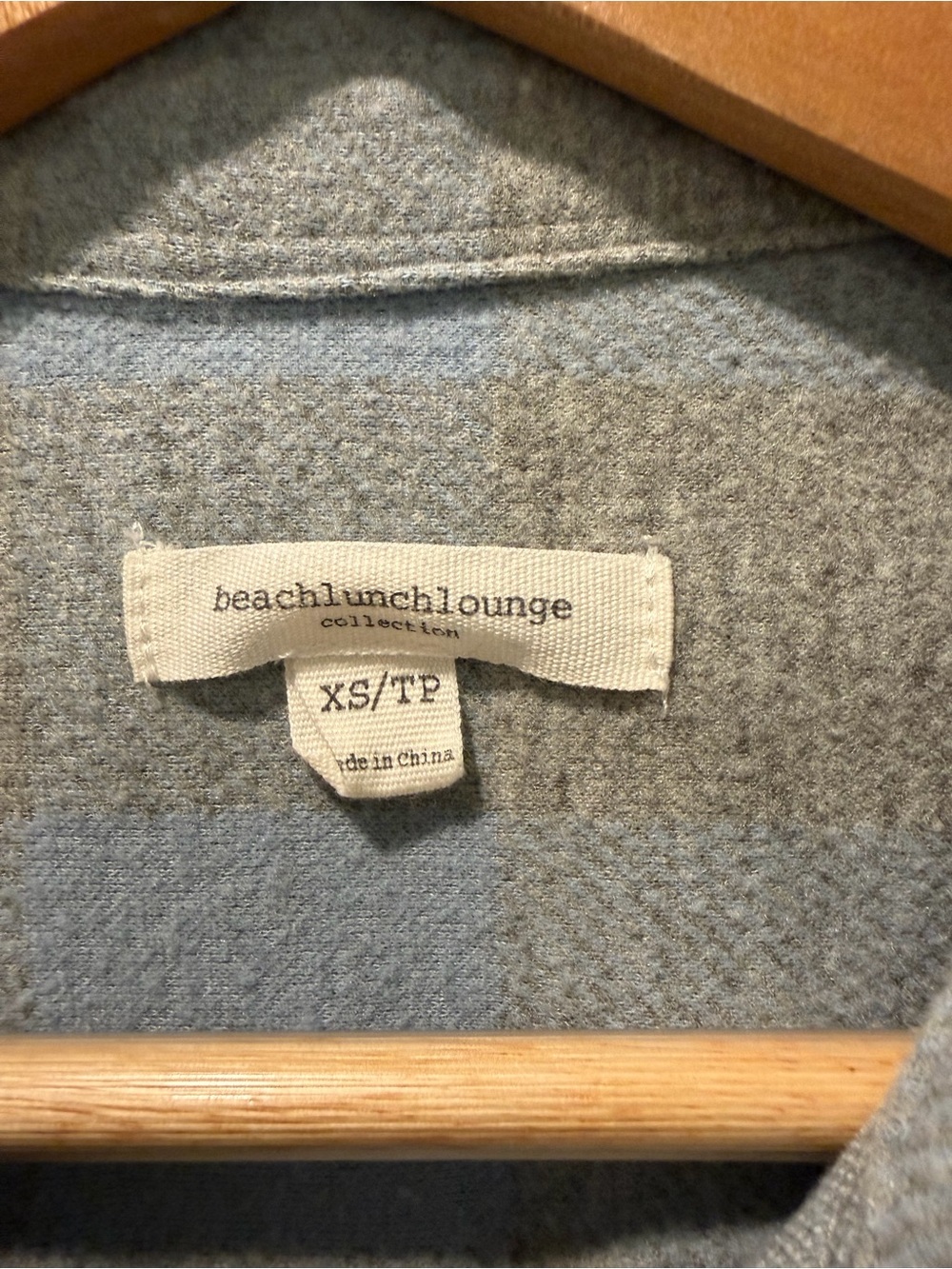 beachlunchlounge Blue and Gray Button-Down Shirt - Picture 2 of 5